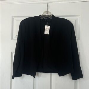 Eclipse Elegant Black Blazer/shrug